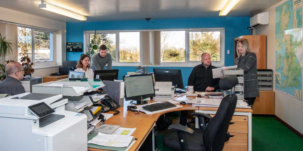 Inside our office at Minters Of Deal, Sandwich & Canterbury